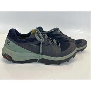Salomon Women’s Outline GTX Hiking Shoes Blue US 6.5 Waterproof